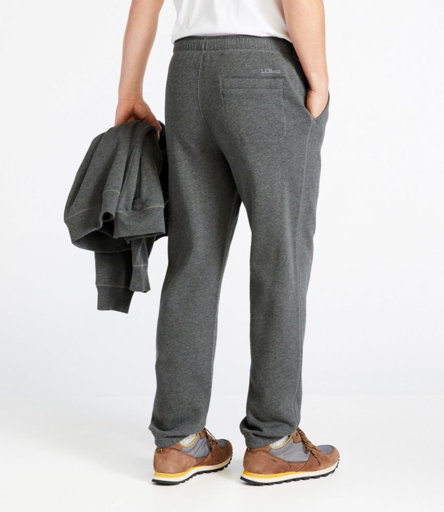 Men's Athletic Sweats, Zip-Fly Sweatpants with Internal Drawstring