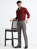 Wee 2.0 - Bootcut Formal Pant - Cement Grey