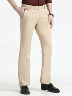 Wee 2.0 - Bootcut Formal Pant - Beige