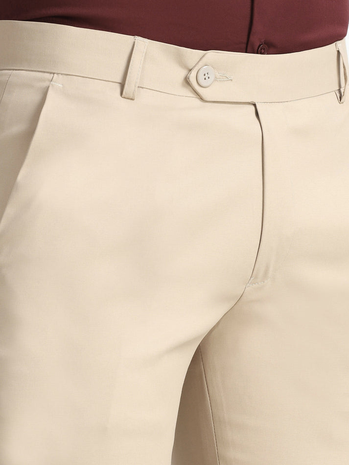 Wee 2.0 - Bootcut Formal Pant - Beige