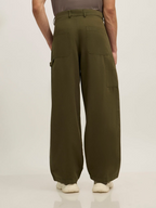Bentley - Super Baggy Cargo Pant - Forest Green