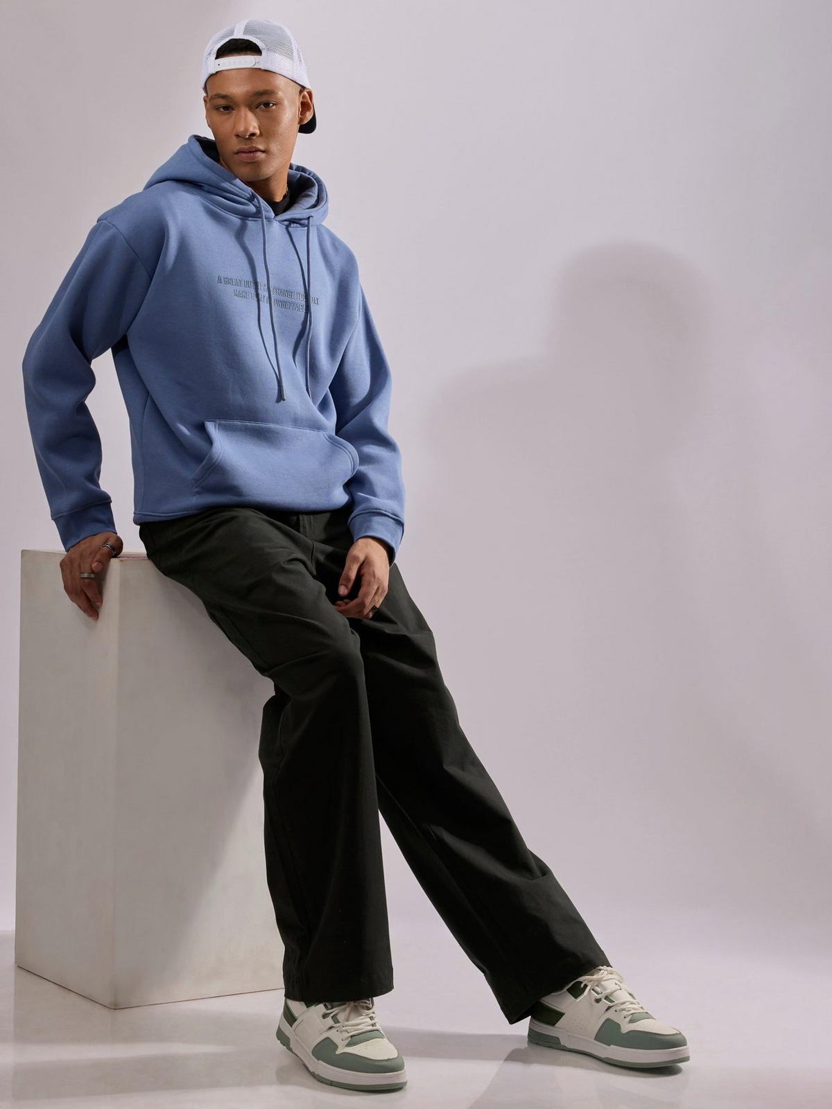 Vardon - Super Baggy Cargo Pant - Dark Green