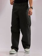 Vardon - Super Baggy Cargo Pant - Dark Green