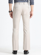 Wee 2.0 - Bootcut Formal Pant - Sand Grey