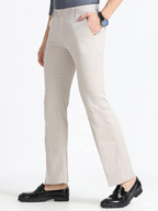 Wee 2.0 - Bootcut Formal Pant - Sand Grey