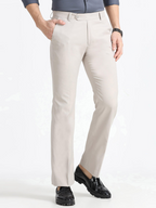 Wee 2.0 - Bootcut Formal Pant - Sand Grey
